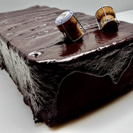 TURRON MAR DE CAVA Y PETAZETTA  HECHO A MANO.