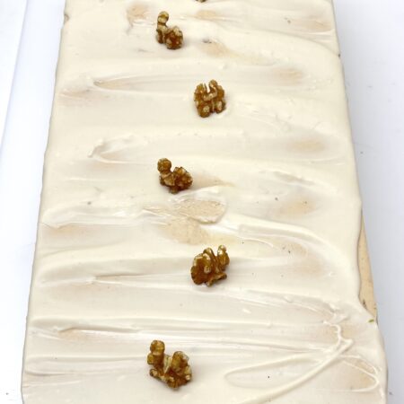 TURRON DE NUECES DEL PAIS HECHO A MANO.