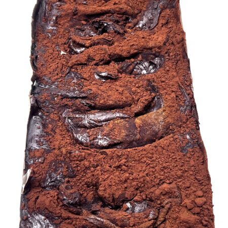 TURRON DOS CHOCOLATES DE TIRAMISU CON LICOR AMARETO.